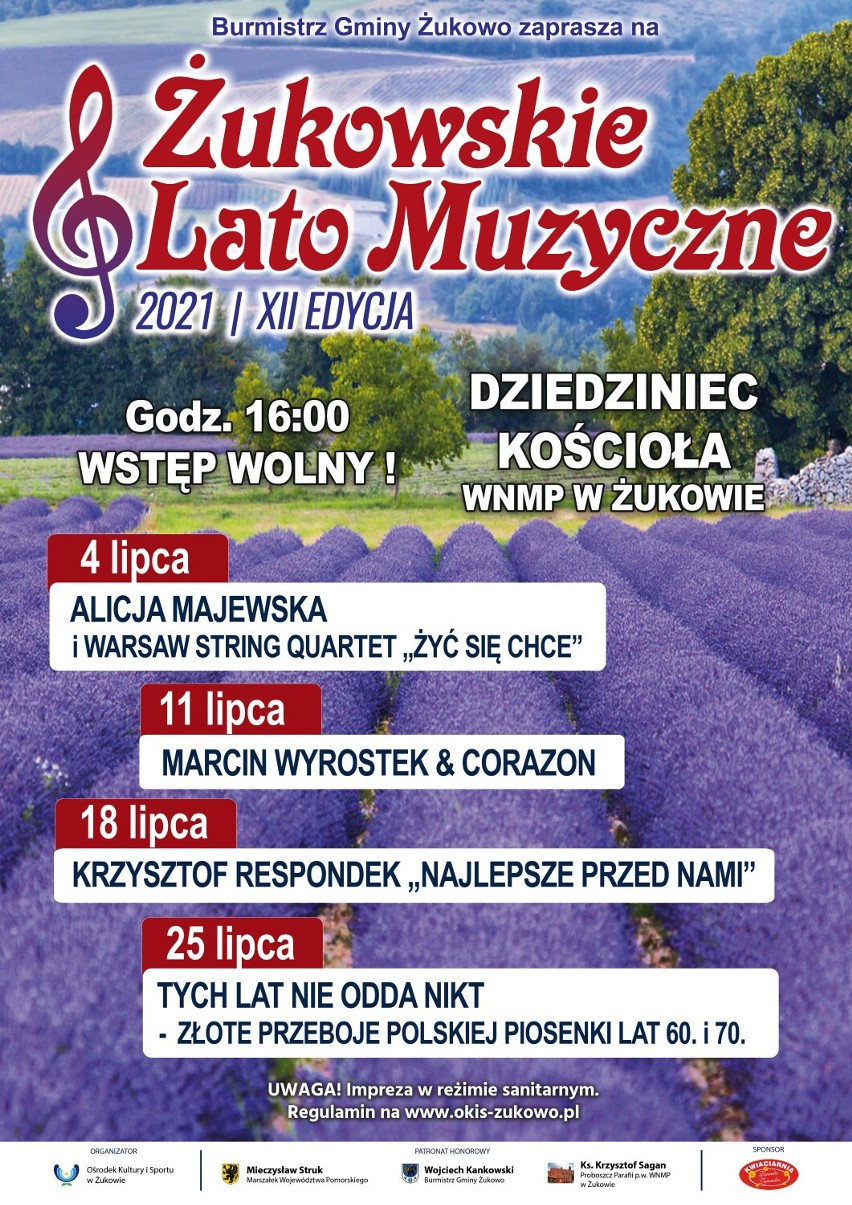 Żukowskie Lato Muzyczne - 11 lipca wystąpi Marcin Wyrostek, wirtuoz akordeonu