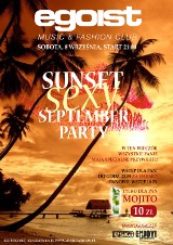 Sunset Sexy September Party w klubie Egoist - konkurs!