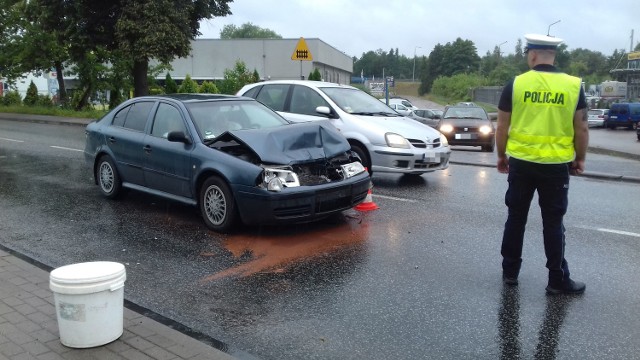 4 sierpnia na ul. Kolejowej w Brodnicy doszło do wypadku, w wyniku którego poszkodowana została jedna osoba