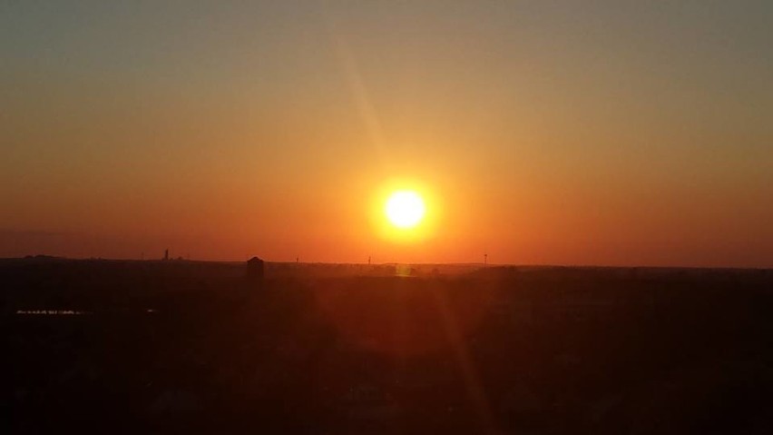 Zachody słońca nad Inowrocławiem [zdjęcia]