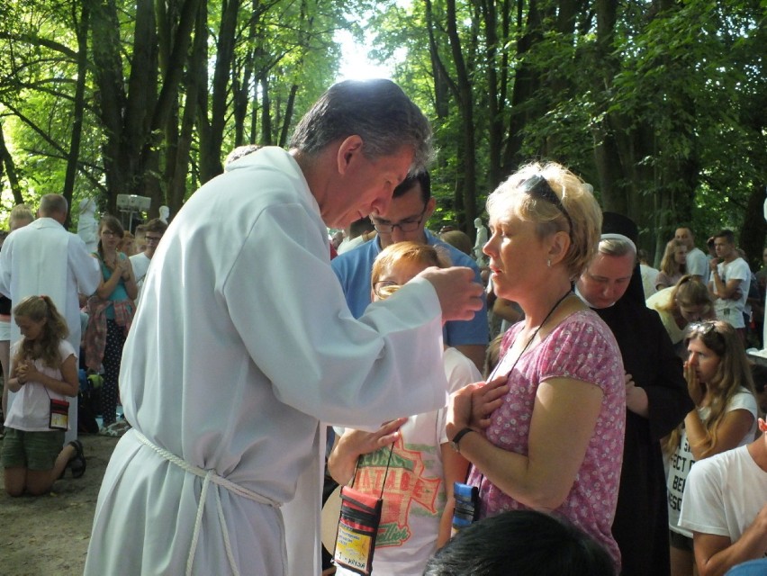 Pielgrzymi w powiecie kraśnickim