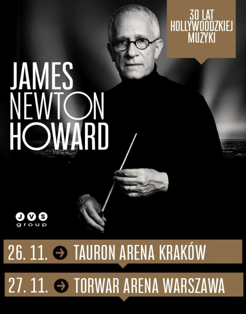 James Newton Howard w Polsce! [patronat NaM]