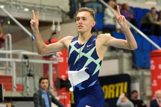 Michał Rozmys na mistrzostwach Polski w Toruniu zdobył dwa złote medale