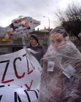 Bielsko-Biała: Happening w obronie karpia [ZDJĘCIA]
