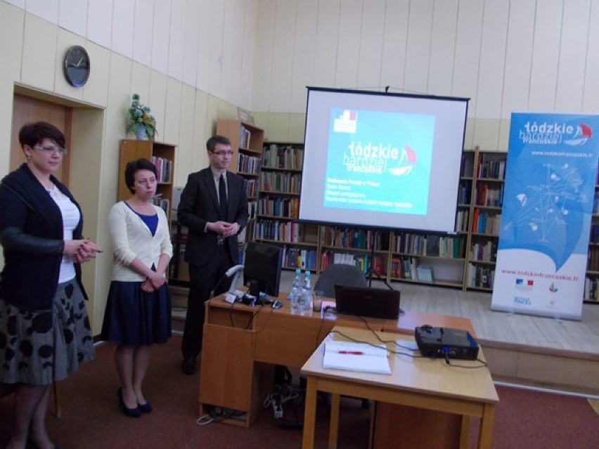 Francuskie klimaty w Bibliotece Pedagogicznej w Łasku