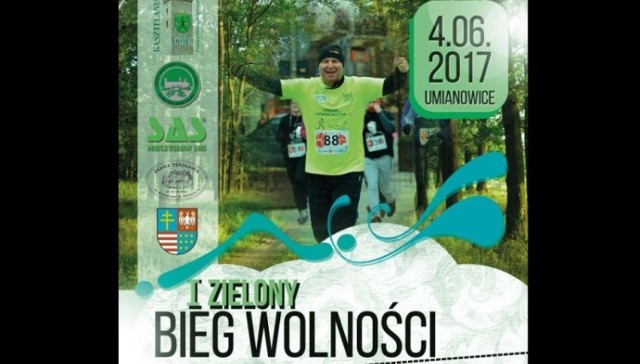 Samorządowa Instytucja Kultury Kasztelania w Kijach zaprasza do uczestnictwa w I Zielonym Biegu Wolności - Umianowice 2017. Ruszyły zapisy.