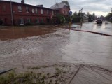 Ulewa i burza spowodowały szkody w powiecie kościerskim. W Starej Kiszewie zalało posesje