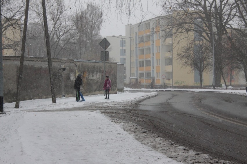 Zima w Puławach