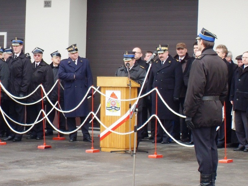 Nowy posterunek straży pożarnej w Czechowicach-Dziedzicach