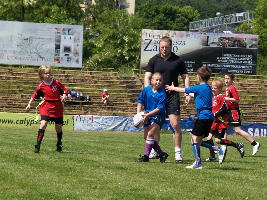 Zawody finałowe ogólnopolskiego turnieju dzieci i młodzieży w rugby