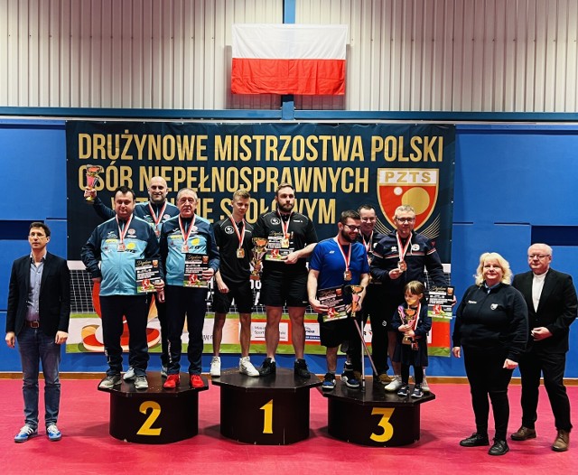 Drużyna „Jeziora” (na 2. miejscu) wystąpiła w składzie: Paweł Włodyka, Antoni Biedziuk i Łukasz Delekta.