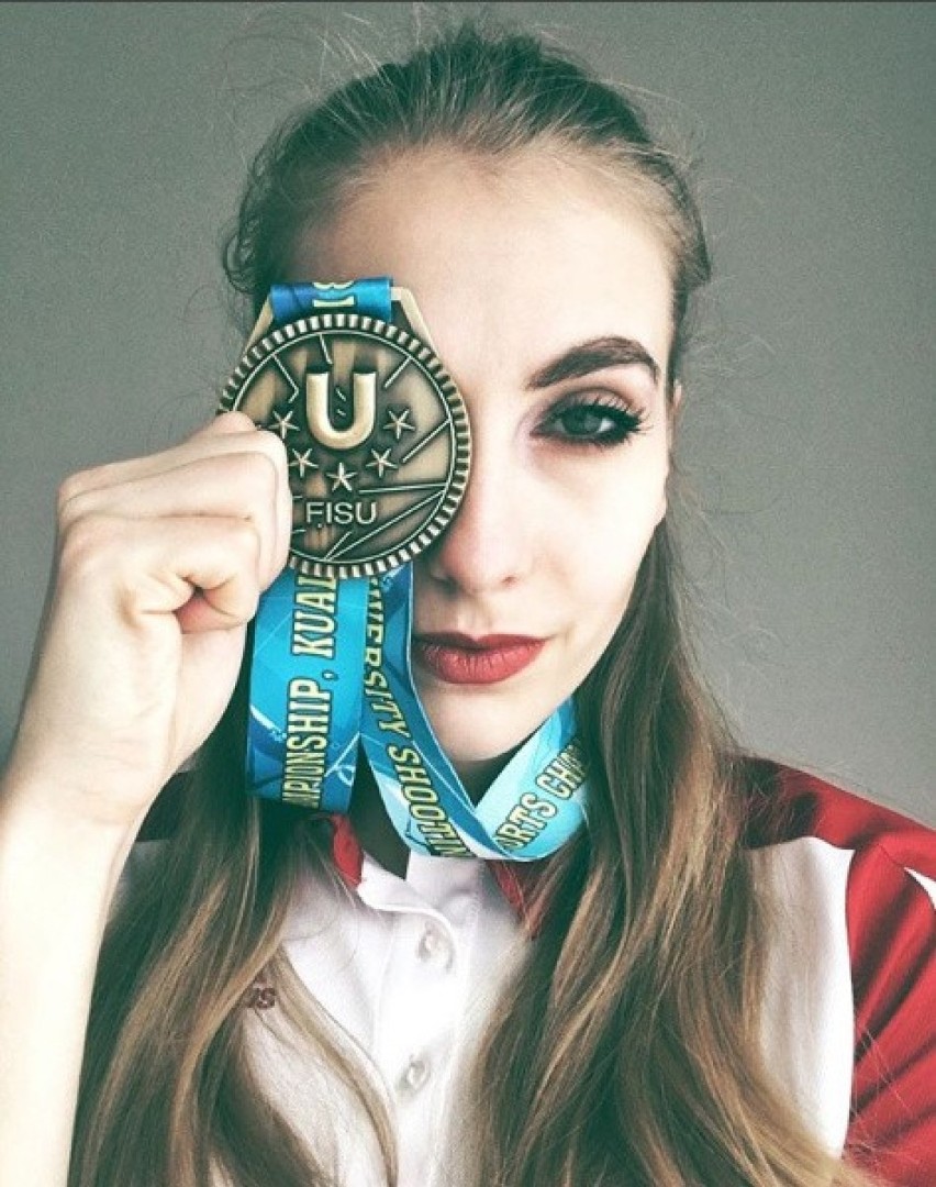  Natalia Kochańska pięknie wygląda z brązowym medalem FOTKI