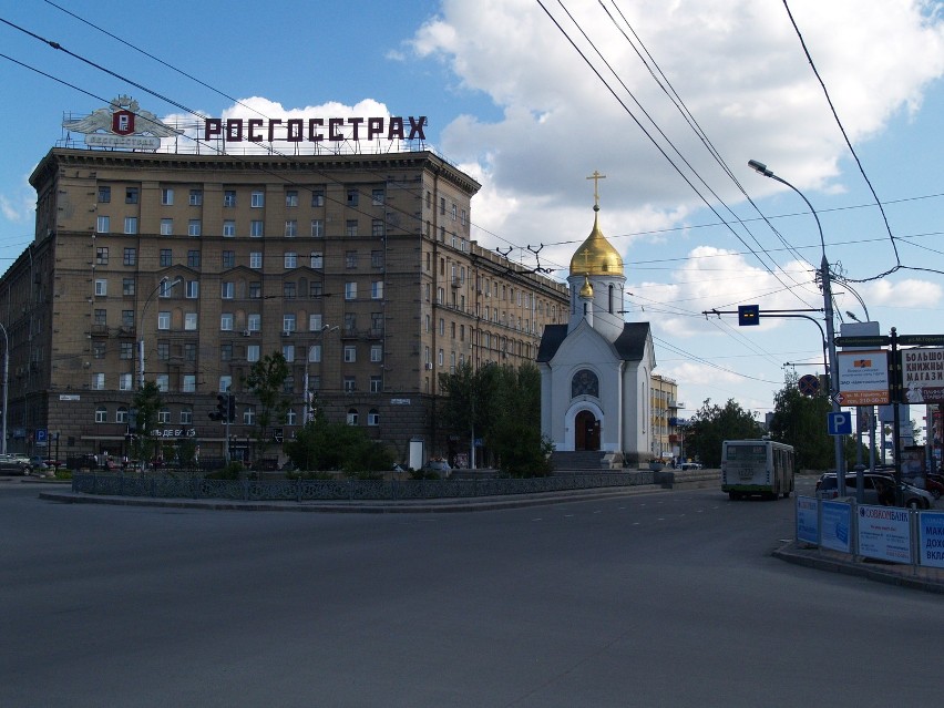 Nowosybirska cerkiew w centrum miasta - Rosjanie uważają, że...