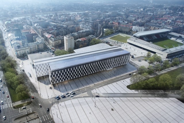 Zapewniają, że funkcjonowanie budynku po przebudowie układu komunikacyjnego wokół niego, nie zakorkuje miasta, a nawet poprawi ruch w centrum. Konferencja trwa.