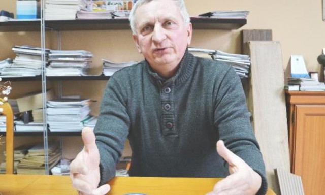 Jerzy Przybylski, internowany w Strzebielinku działacz "Solidarności", obecnie członek Prawa i Sprawiedliwości w Grudziądzu