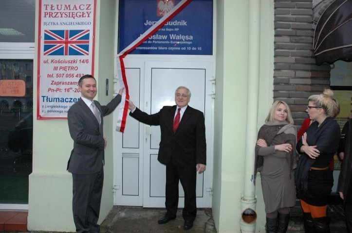 W Wejherowie otwarto biuro poselskie europosła Jarosława Wałęsy