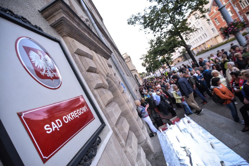 Gdańsk. Kolejny protest w obronie niezależności sądów [ZDJĘCIA]