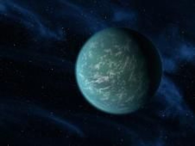 Artystyczna wizja planety kepler-22b