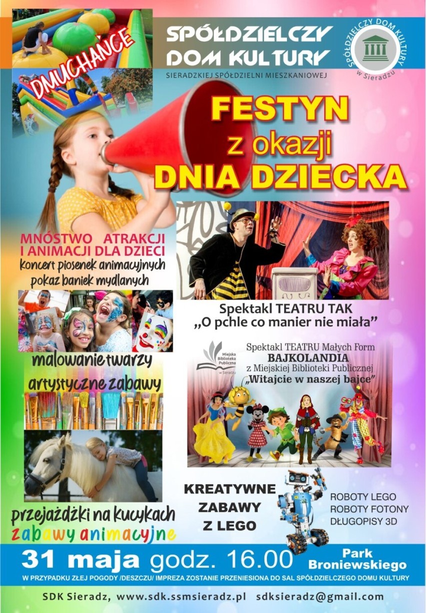 Festyn w Parku Broniewskiego organizowany z okazji Dnia...