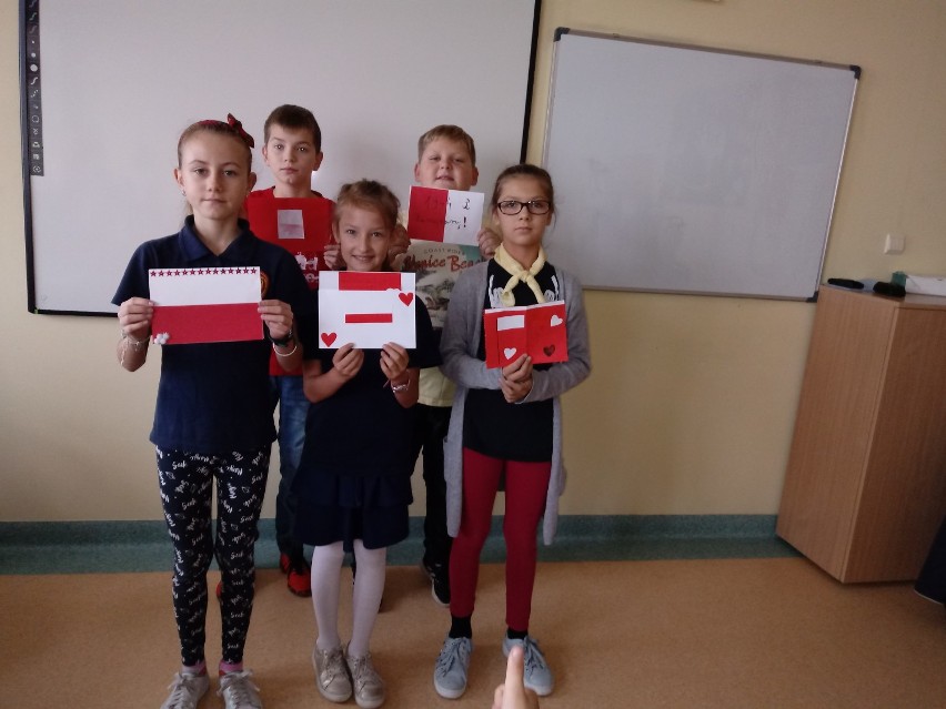 Trąbki Wielkie: Uczniowie ze szkoły podstawowej wzięły udział w ogólnopolskiej akcji BohaterON [ZDJĘCIA]