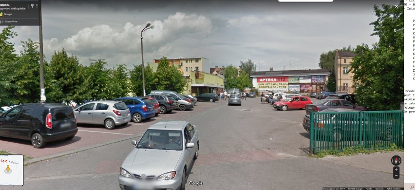 Wyszli na zakupy w Wągrowcu, a oni robili im zdjęcia. Kogo przyłapały kamery Google Street View?