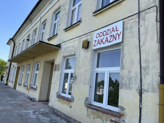 Trwa modernizacja oddziału zakaźnego szpitala w Kaliszu