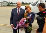 Paris Hilton przyleciała do Łodzi [ZDJĘCIA]
