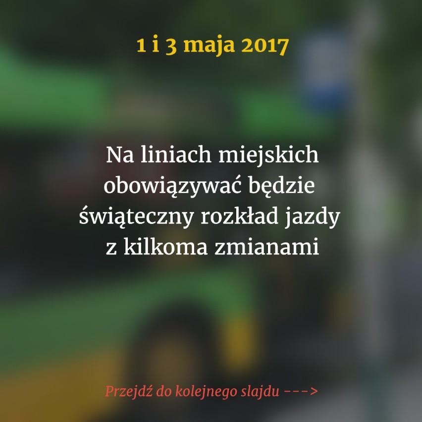 Długi weekend w Poznaniu. Sprawdź, jak 1-3 maja będzie kursować MPK Poznań