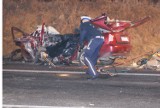 Śmiertelny wypadek pod Babskiem. Zginął 33-letni kierowca daewoo