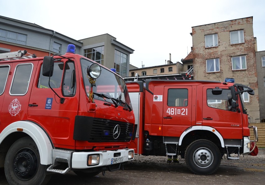 Pożar w Malborku. Paliło się w kamienicy na Kościuszki [ZDJĘCIA, AKTUALIZACJA]