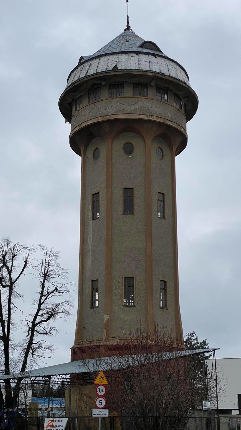 Wieża ciśnień w Wołowie