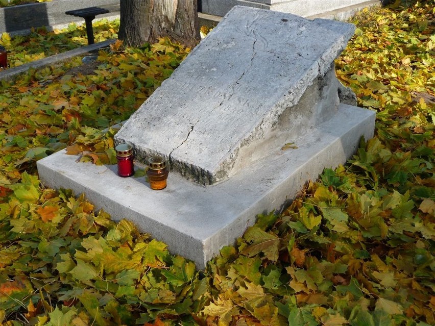 Cmentarz w Żarkach. Historyczne groby zabezpieczone przez...