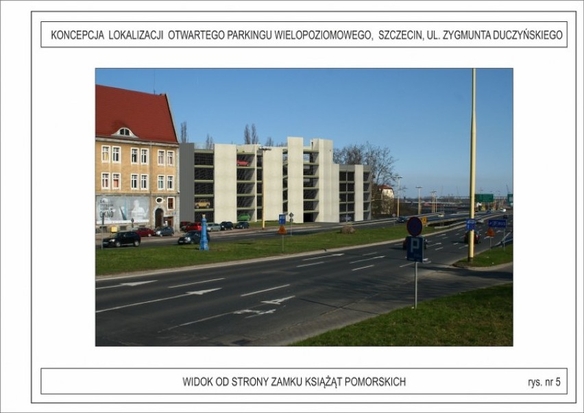 Pierwszy wielki parkingowiec w Szczecinie