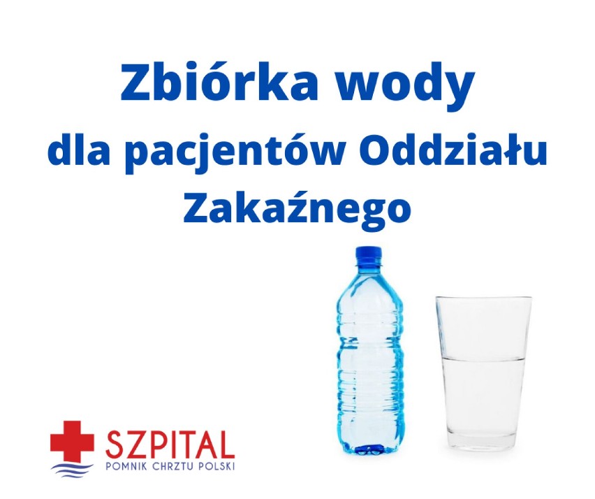 Koronawirus Gniezno. Szpital zbiera wodę dla pacjentów oddziału zakaźnego