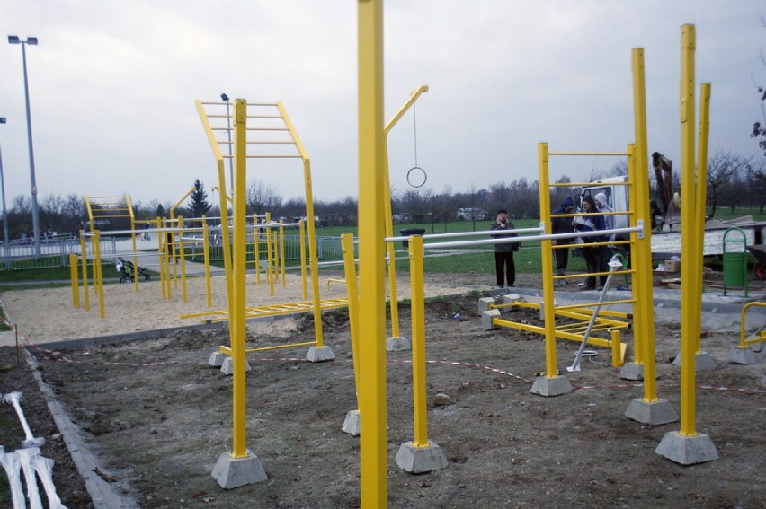 Street workout park w Legnicy (ZDJĘCIA)