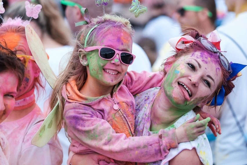 Color Run 2017 w Poznaniu: Kolorowy bieg na Malcie