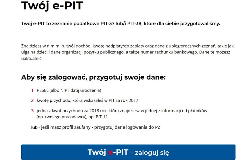 Usługa Twój e-PIT już dostępna w serwisie ministerstwa. Jak złożyć deklarację?