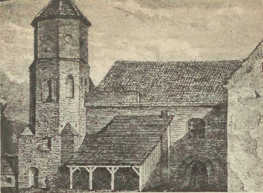 Szkic kościoła św. Jerzego w Warszawie