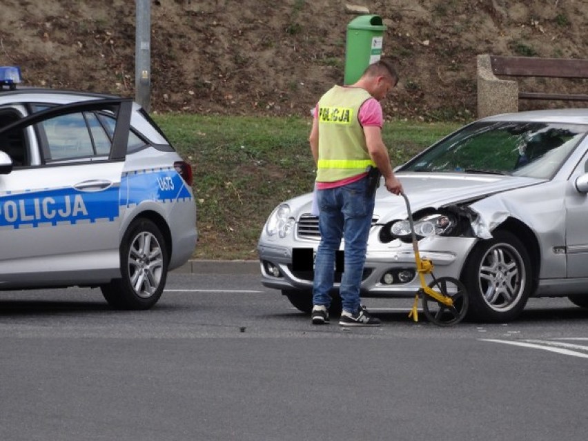 Wypadek na skrzyżowaniu Podgórnej i Warsztatowej