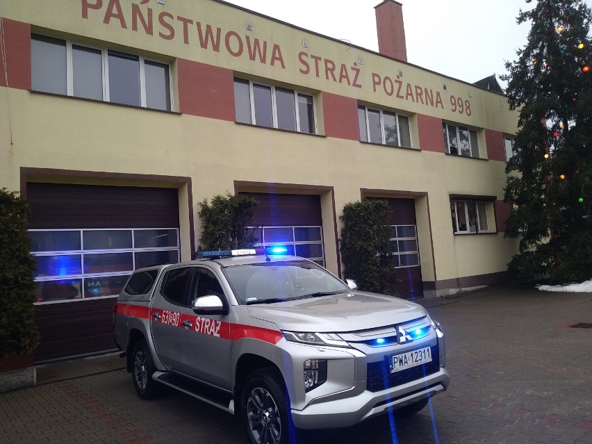 Nowy samochód za ponad 200 tysięcy złotych dla strażaków z Wągrowca