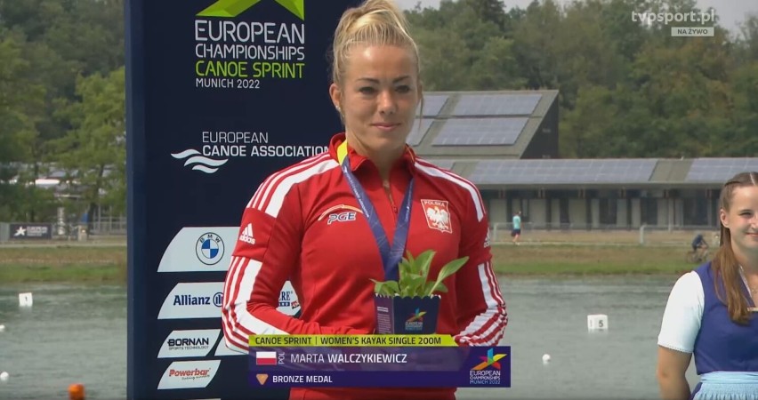 Marta Walczykiewicz zdobyła medal mistrzostw Europy w kajakarstwie!
