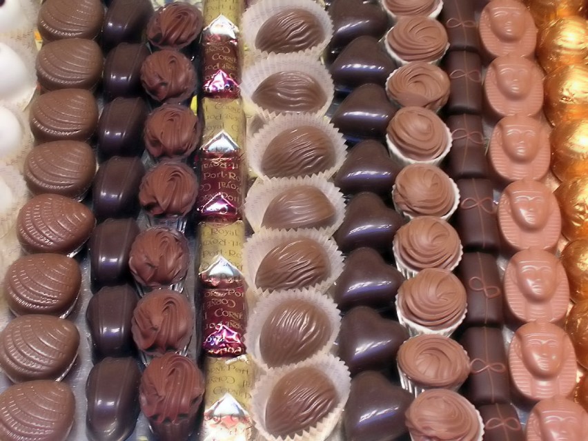 Dziewczyny kochają słodycze. Zatem pudełko czekoladek to...