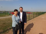 Zakończono prace związane z ogrodzeniem stadionu w Objezierzu