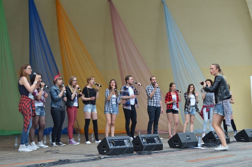 Koncert The Voices na muszli w ramach akcji Lato w Tomaszowie 2014 [ZDJĘCIA]