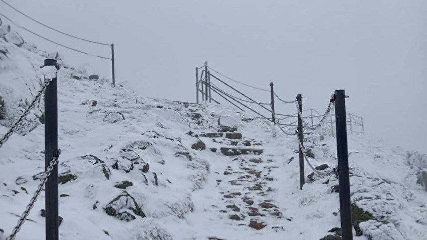 Śnieżka w październiku 2021