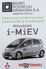 Prezentacja pierwszego elektrycznego samochodu w Krakowie
