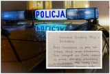 Pochwalił policjanta, który odzyskał jego pieniądze. List trafił do komendanta policji