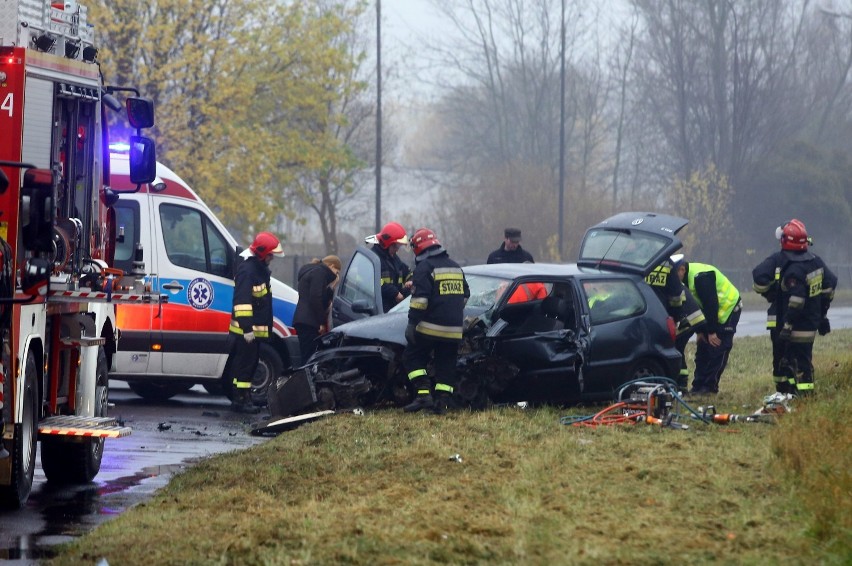Wypadek w Piotrkowie