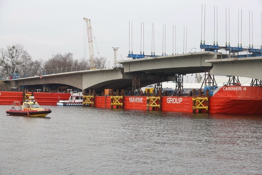 Zdemontowali część Mostu Cłowego w Szczecinie [zdjęcia]