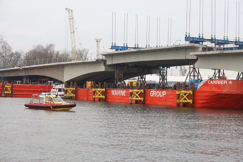 Zdemontowali część Mostu Cłowego w Szczecinie [zdjęcia]